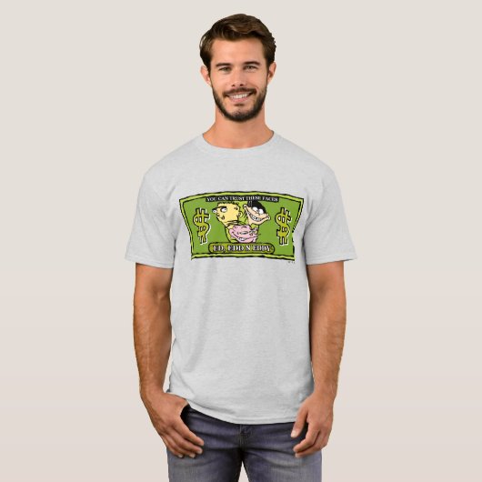Ed, Edd, n Eddy Dollar Bill T-shirt (Voorkant volledig)
