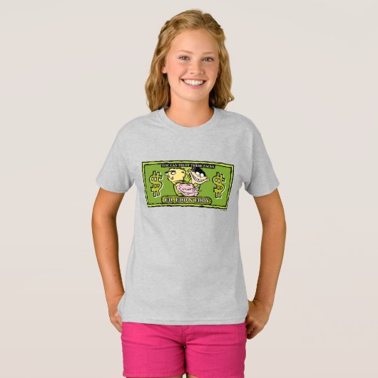 Ed, Edd, n Eddy Dollar Bill T-shirt (Voorkant volledig)