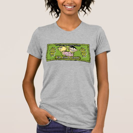 Ed, Edd, n Eddy Dollar Bill T-shirt (Voorkant)