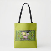 Ed, Edd, n Eddy Dollar Bill Tote Bag (Voorkant)