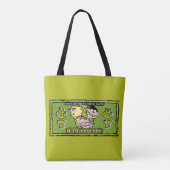 Ed, Edd, n Eddy Dollar Bill Tote Bag (Achterkant)