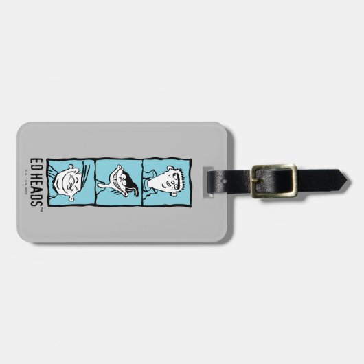 Ed, Edd, n Eddy - Ed Head Bagagelabel (Voorkant horizontaal)