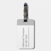 Ed, Edd, n Eddy - Ed Head Bagagelabel (Achterkant verticaal)