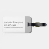 Ed, Edd, n Eddy - Ed Head Bagagelabel (Achterkant horizontaal)