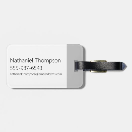 Ed, Edd, n Eddy - Ed Head Bagagelabel (Achterkant horizontaal)