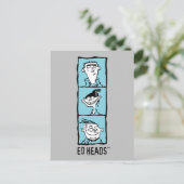 Ed, Edd, n Eddy - Ed Head Briefkaart (Staand voorkant)