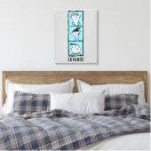 Ed, Edd, n Eddy - Ed Head Canvas Afdruk (Insitu (Slaapkamer))