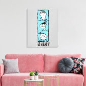 Ed, Edd, n Eddy - Ed Head Canvas Afdruk (Insitu (Woonkamer))