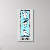 Ed, Edd, n Eddy - Ed Head Canvas Afdruk (Voorkant)
