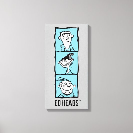 Ed, Edd, n Eddy - Ed Head Canvas Afdruk (Voorkant)