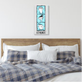 Ed, Edd, n Eddy - Ed Head Canvas Afdruk (Insitu (Slaapkamer))