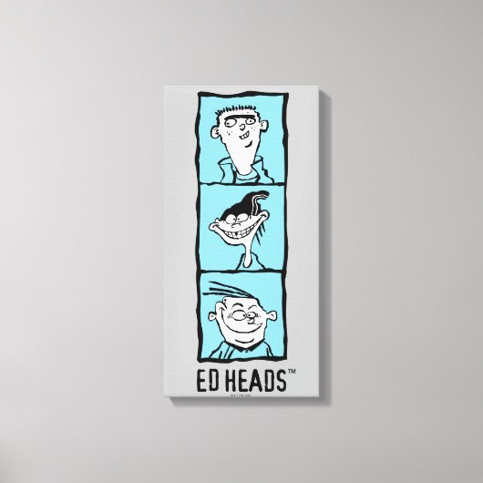 Ed, Edd, n Eddy - Ed Head Canvas Afdruk (Voorkant)