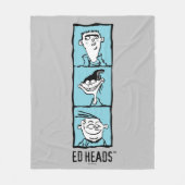 Ed, Edd, n Eddy - Ed Head Fleece Deken (Voorkant)