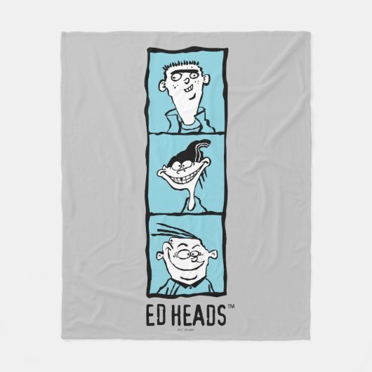 Ed, Edd, n Eddy - Ed Head Fleece Deken (Voorkant)