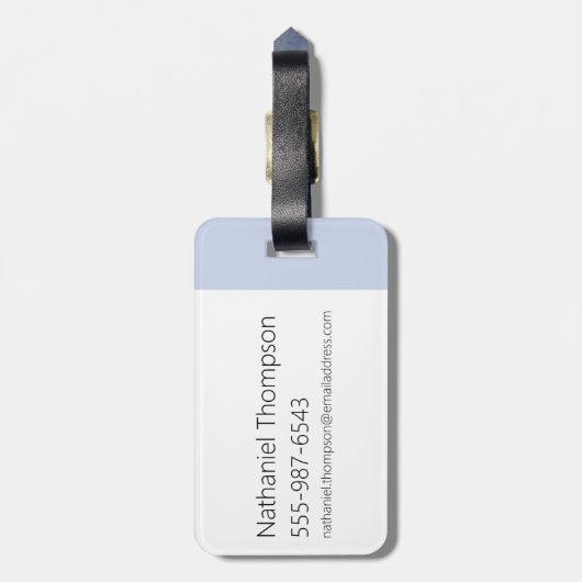 Ed, Edd, n Eddy Hand Signs Bagagelabel (Achterkant verticaal)