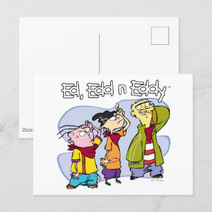 Ed, Edd, n Eddy Hand Signs Briefkaart
