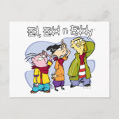 Ed, Edd, n Eddy Hand Signs Briefkaart (Voorkant)