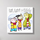Ed, Edd, n Eddy Hand Signs Canvas Afdruk (Voorkant)