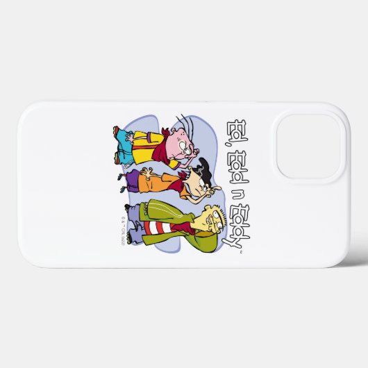 Ed, Edd, n Eddy Hand Signs Case-Mate iPhone Case (Achterkant (horizontaal))