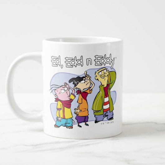 Ed, Edd, n Eddy Hand Signs Grote Koffiekop (Links)