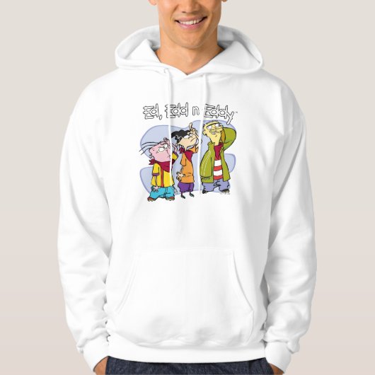 Ed, Edd, n Eddy Hand Signs Hoodie (Voorkant)