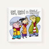 Ed, Edd, n Eddy Hand Signs Notitieboek (Voorkant)