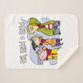 Ed, Edd, n Eddy Hand Signs Sherpa Deken (Voorkant (horizontaal))