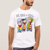 Ed, Edd, n Eddy Hand Signs T-shirt (Voorkant)