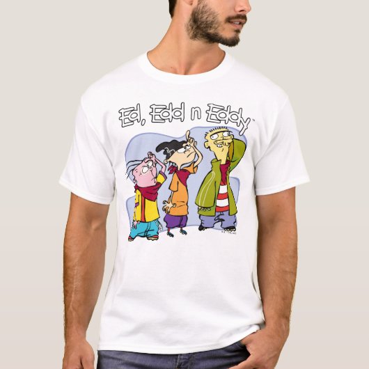 Ed, Edd, n Eddy Hand Signs T-shirt (Voorkant)