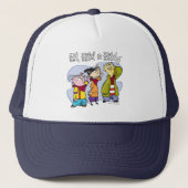 Ed, Edd, n Eddy Hand Signs Trucker Pet (Voorkant)