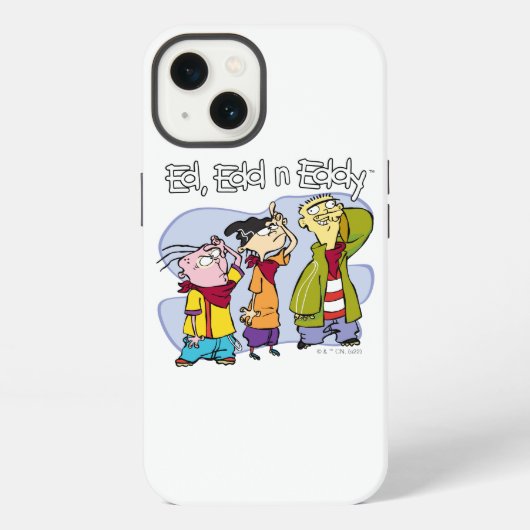 Ed, Edd, n Eddy Handgebaren iPhone Hoesje (Achterkant)