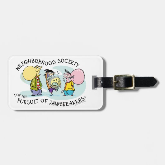 Ed, Edd, n Eddy - Jawbreakers Bagagelabel (Voorkant horizontaal)