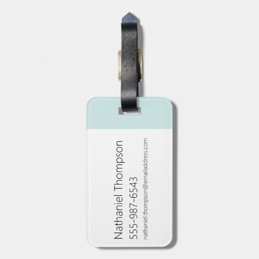 Ed, Edd, n Eddy - Jawbreakers Bagagelabel (Achterkant verticaal)