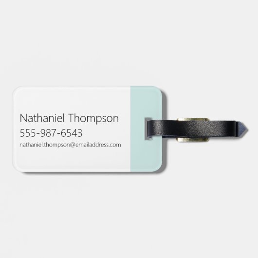 Ed, Edd, n Eddy - Jawbreakers Bagagelabel (Achterkant horizontaal)