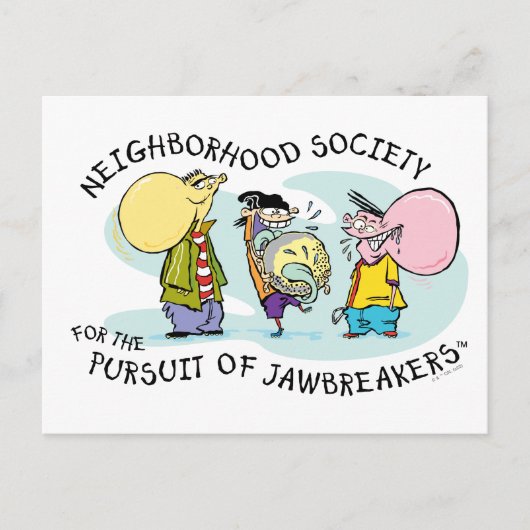 Ed, Edd, n Eddy - Jawbreakers Briefkaart (Voorkant)