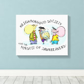 Ed, Edd, n Eddy - Jawbreakers Canvas Afdruk (Insitu (Houten vloer))