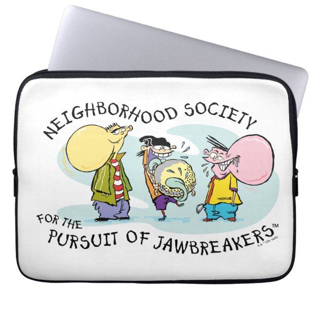 Ed, Edd, n Eddy - Jawbreakers Laptop Sleeve (Voorkant)