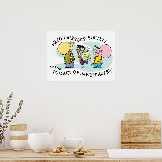 Ed, Edd, n Eddy - Jawbreakers Poster (Keuken)
