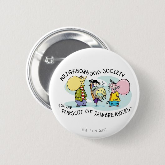 Ed, Edd, n Eddy - Jawbreakers Ronde Button 5,7 Cm (Voorkant /achterkant)