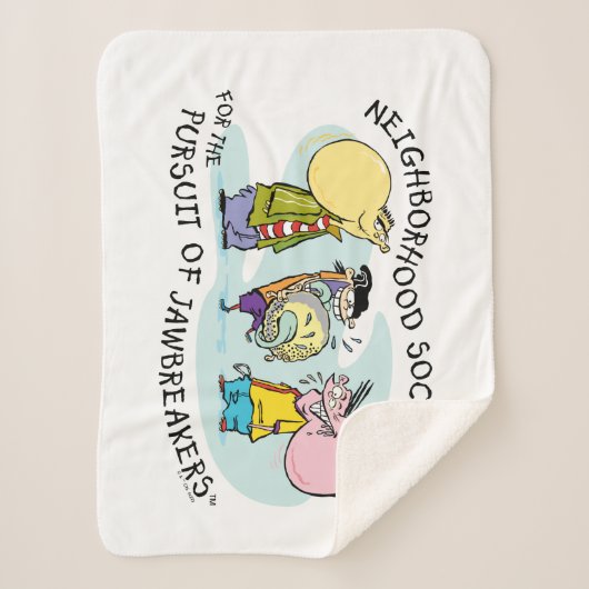 Ed, Edd, n Eddy - Jawbreakers Sherpa Deken (Voorkant)