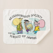 Ed, Edd, n Eddy - Jawbreakers Sherpa Deken (Voorkant (horizontaal))