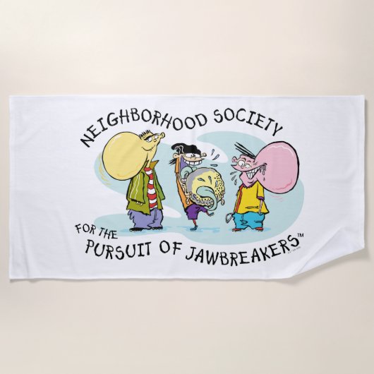 Ed, Edd, n Eddy - Jawbreakers Strandlaken (Voorkant)
