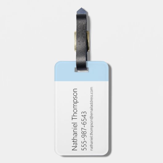 Ed, Edd, n Eddy op een Bike Bagagelabel (Achterkant verticaal)