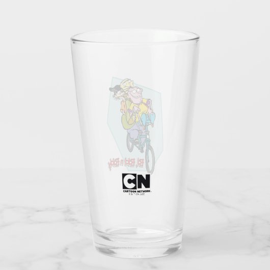 Ed, Edd, n Eddy op een Bike Glas (Achterkant)