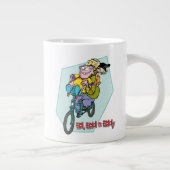 Ed, Edd, n Eddy op een Bike Grote Koffiekop (Rechts)