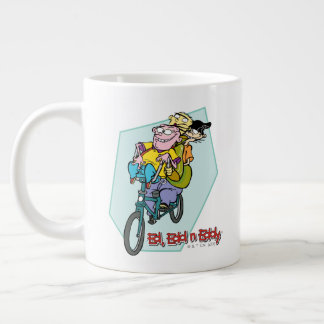 Ed, Edd, n Eddy op een Bike Grote Koffiekop