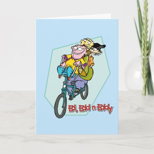 Ed, Edd, n Eddy op een Bike Kaart (Voorkant)
