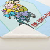 Ed, Edd, n Eddy op een Bike Sherpa Deken (3/4)