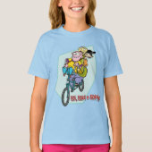 Ed, Edd, n Eddy op een Bike T-shirt (Voorkant)