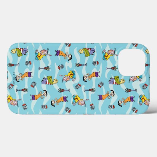 Ed, Edd, n Eddy-patroon Case-Mate iPhone Case (Achterkant (horizontaal))